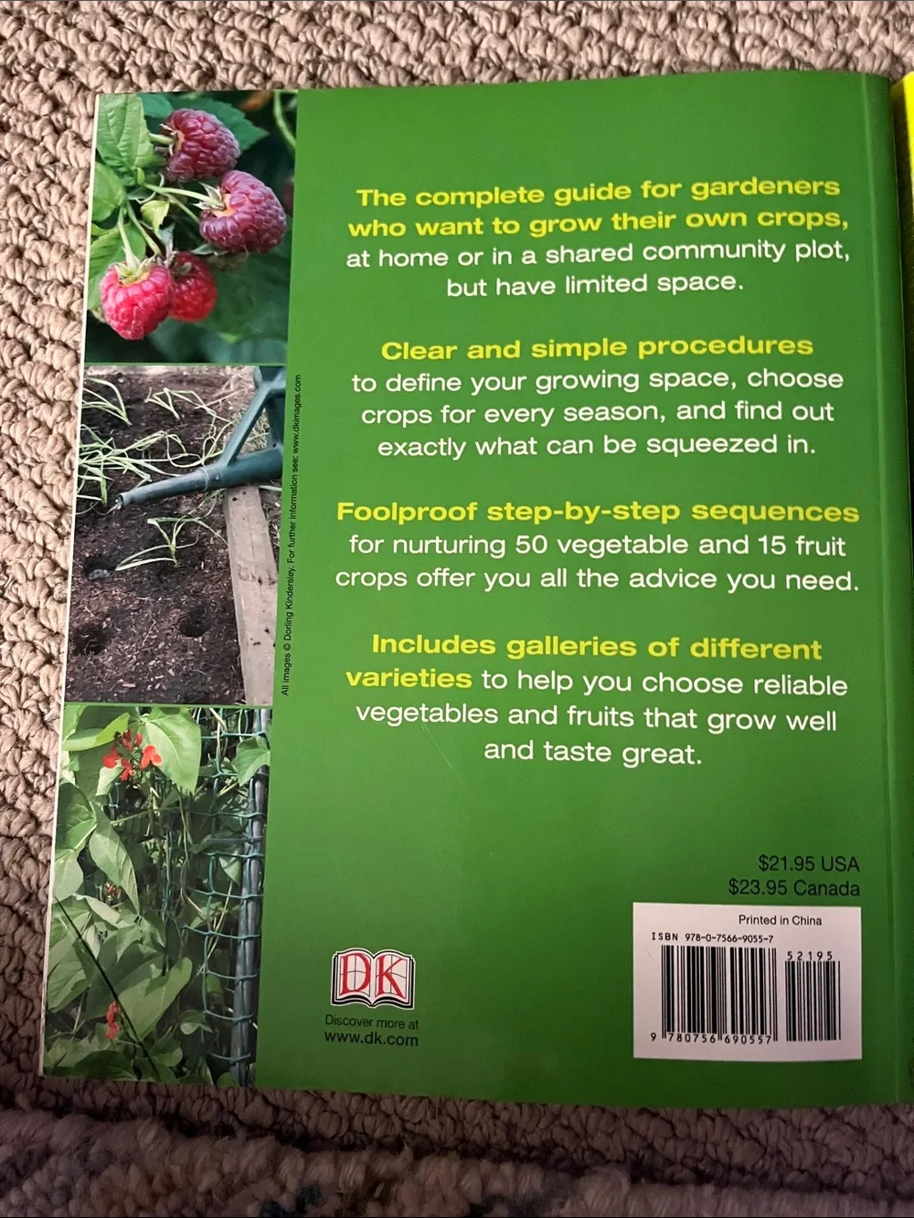 Small Plot Big Harvest & Kitchen Garden, Gardening Guide Books